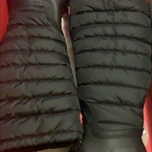 hunter Boots w org tall bt quilted leg